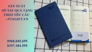 Sản Xuất Sổ Tay Theo Yêu Cầu - Fungift vn