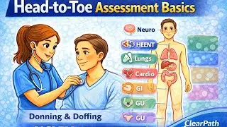 Head-to-Toe Assessment Basics | NCLEX RN Nursing Assessment Made Easy