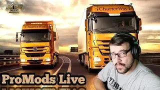 🔴🚛Euro Truck Simulator 2🔴🚛 - Shabuka Transport Konvoj - ProMods MP /✔Road to 12k✔