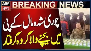 Gang Stealing Goods from Lahore and Selling in Khyber Pakhtunkhwa Arrested