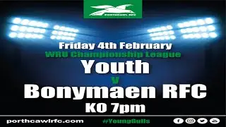 WRU Championship League - Porthcawl Youth v Bonymaen