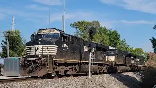 NS 259 Past Searchlight Signals @ St Peters, Mo 9/14/2025