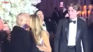 Barron Trump uncomfortable seeing Melania and Donald kiss on New Year's