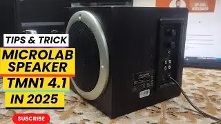 Microlab Speaker TMN1 4.1 Audio Problem Repair 2025 | Created by Afjal Hossain