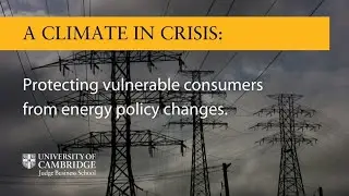 Protecting vulnerable consumers from energy policy changes