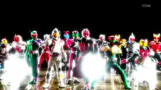 [MAD/AMV] 가면라이더 시리즈 / 平成仮面ライダー / HEISEI KAMEN RIDER 매드무비 [ Rebellion~JAM Project ]