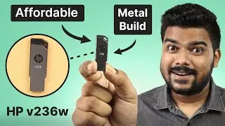 Affordable & Metal Build Pen Drive | HP v236w USB 2.0 Review