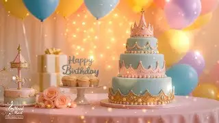 Princess Birthday Girl 👑 Magical Birthday Song for Kids | Fairytale Party Music