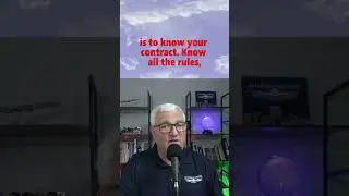 Increase Your Quality Of Life As A Pilot By Knowing Your Contract