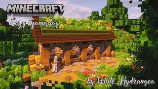 Building A Cozy Horse Stable | Cozy Minecraft Gameplay [EP. 2]