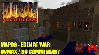 Doom 2: Earthless Prelude (RC1) - MAP06 Eden At War - UVMAX No Commentary