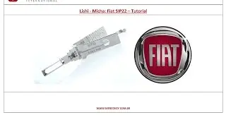 Lishi - Micha: Fiat SIP22 – Tutorial