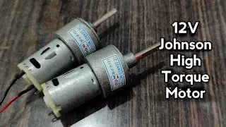 Распаковка мотор-редуктора Johnson Metal Gear Motor с высоким крутящим моментом 12 В 200 об/мин