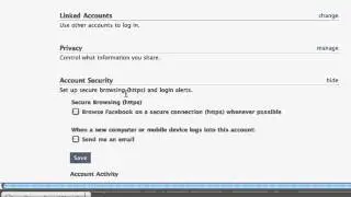 Как настроить Facebook для использования SSL-шифрования (безопасный просмотр по протоколу HTTPS).mp4