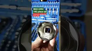 BGS - 2292  192 piece socket set