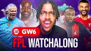 LIVE FPL WATCHALONG: 3PM KICK OFFS🔥| GAMEWEEK 6 | Fantasy Premier League 25/26