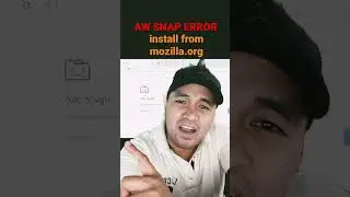 AW SNAP error How to Fix  Browser issue . Chrome Internet Explorer Error