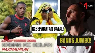 Negosiasi MANDEK, Maignan pergi?😱Rabiot dapat BONUS JUMBO!🤑Estupinan IS BACK! #beritaacmilan