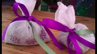 How to Make a Lavender Bag