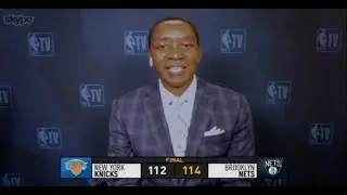 NBA GAMETIME | Isaiah Thomas UNBELIEVABLE Kyrie Irving shin 40 pts lead ​Nets def. Knicks 114-112