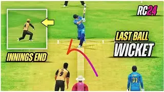 Mumbai Indians Smash Massive Score in Real Cricket 24! 🔥 Unbelievable Batting Display!
