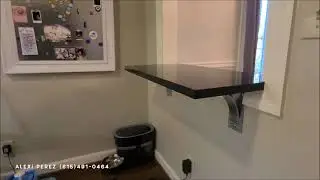 Making a opening window between kitchen and dining room