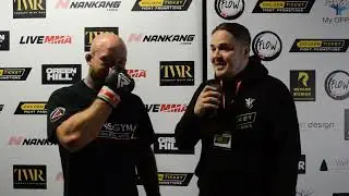 James Dixon - Golden Ticket Fight Promotions GTFP 21 - Post Fight Interview - Combat Sports UK