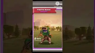 Painter Queen 😘 🔥Clash of clan #shorts #trending #viral #coc #clashofclans
