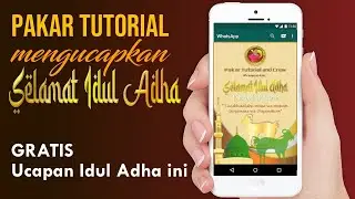 Ucapan Idul Adha Gratis dari Pakar Tutorial