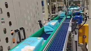 cotton tissue dry wipes full-auto case packing/carton sealing/carton erector #casepacker #carton