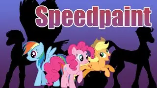 [MLP speedpaint] My Little Virus | Rainbow Dash Pinkie Pie Applejack