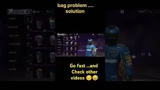 how to remove bag in free fire #freefire #gamingshorts