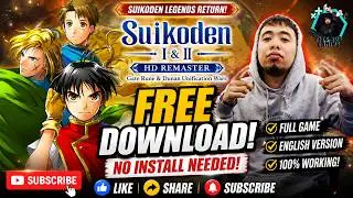 SUIKODEN 1 & 2 Remastered FREE DOWNLOAD | No Install Needed (BEST GUIDE) TAGALOG