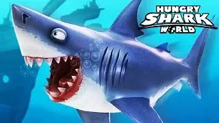 Hungry Shark World - Max Level / Max Stats Bull Shark