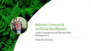 Inhouse Counsel & Artificial Intelligence: Lawful Deployment & Effective Risk Management - Webinar
