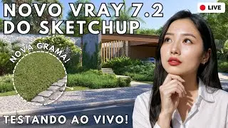 🔥 Novo VRAY 7.2 para Sketchup! Novas Ferramentas, Performance e Intelig&ecirc;ncia Artificial!