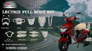 Complete transformation starts here &mdash; Lectrix full body kit with superior finish and durability.