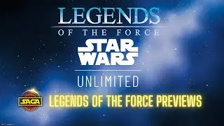 New Legends of the Force Preview Cards | Space Arena Ground Arena | Star Wars Unlimited
