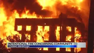 Intentional Fire Concerning Community