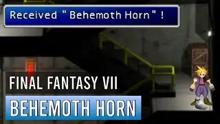 Behemoth Horn location in Final Fantasy 7 (original)