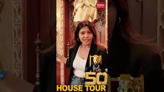 Look at the luxury 'The Lion's' den inside 'The 50' house 🖤✨#thelion #the50 #youtubeshorts