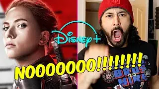 BLACK WIDOW DISNEY PLUS ANNOUNCEMENT - REACTION!