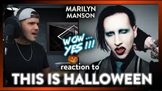 Marilyn Manson Reaction This Is Halloween (Explosive!) | Dereck Reacts