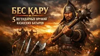 5 оружий степного воина: история Бес Қару