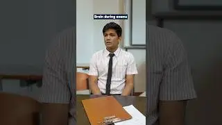 Brain during exams | Manish Kharage #shorts