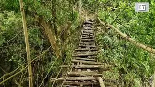 HANGING BRIDGE| TUKULIQA VILLAGE| NAGALAND|