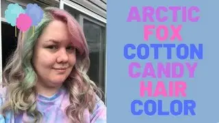 Pastel Rainbow Hair Colour with Arctic Fox