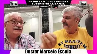 El Doctor Marcelo Escola  junto a Luis Botallo