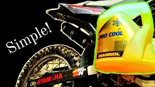 Замена охлаждающей жидкости Yamaha WR125R / X (yzf r125)