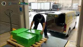Ever wonder how the food that comes to us gets delivered?